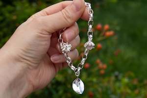 Botanical Collection: Botanical Charm Bracelet  - Sterling Silver