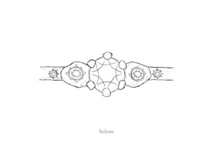 Settings: Selene Ring - Made to Order