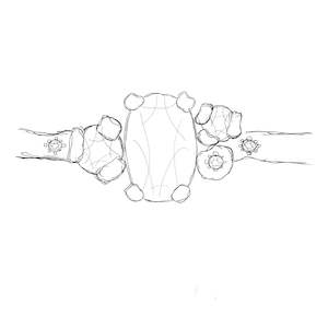 Settings: Cumulus Ring - Made to Order