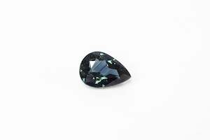 8x6mm 1.14 carat Pear-Cut Teal Sapphire