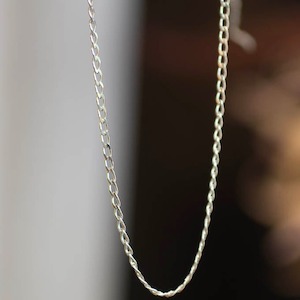 Sale: Diamond Cut Curb Chain - Sterling Silver