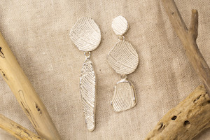 Reef Earrings #2 - Sterling Silver