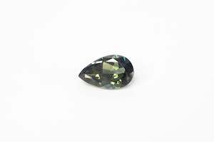 10.9x6.9mm 2.51 carat Pear-Cut Green Sapphire