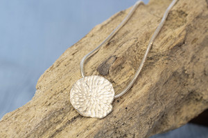 Shorelines: Coral Necklace  - Sterling Silver