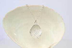 Shore Pendant - Sterling Silver