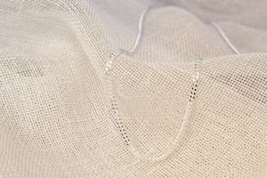 Diamond Cut Curb Chain - 2.4mm - Sterling Silver