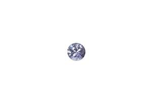 6.1mm Spinel: Round - Purple-Blue