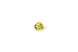 6mm Sapphire: 0.97ct Round - Yellow-Green