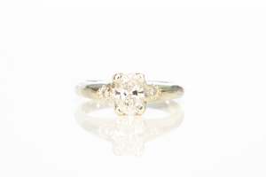 Engagement Rings: Eos Ring - 9ct White Gold with 0.7ct Lab-Grown Diamond