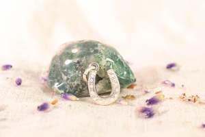 Gifts Under 175: Horseshoe Charm - Sterling Silver