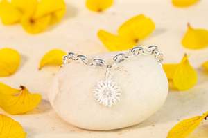 New Arrivals: Daisy Charm Bracelet - Sterling Silver