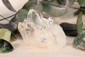 Star Charm Bracelet - Sterling Silver