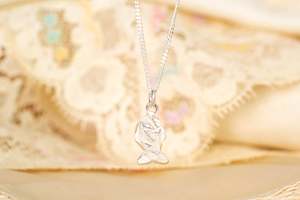 Little Fortunes: Fish Pendant - Sterling Silver