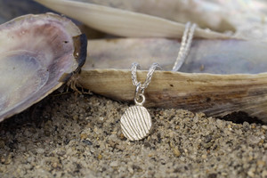 Beach Pendant - Sterling Silver