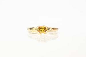 Argus Ring - 9ct Yellow Gold with Yellow Sapphire