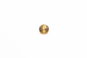 Gemstones: 6mm Zircon: 1.21ct Round - Yellow
