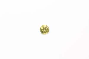 Gemstones: 5.75mm Sapphire: 0.83ct Round - Yellow