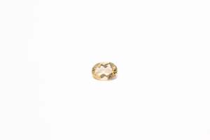 Gemstones: 5x7mm Topaz: 0.66ct Oval - Yellow