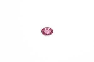 Gemstones: 5x7mm Garnet: 0.79ct Oval - Pink