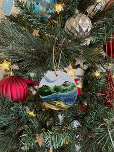 Paintings: Christmas Ornament - There is always hope
