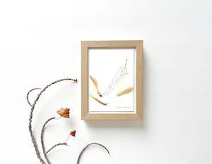 Paintings: We can all heal - a small framed (6 x 8") original watercolour painting