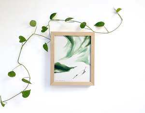 Paintings: I have all the answers within me - a small (8 x 10") original watercolour painting