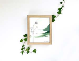 Paintings: I follow the wisdom of my highest self - a small (8 x 10") original watercolour painting