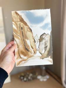 The Monthly Muse: 'Come find me' study original watercolour