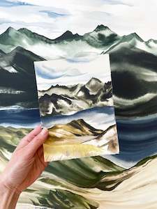 The Monthly Muse: 'Keep on Hoping' study original watercolour