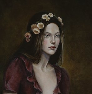 Products: Midsummer Flower, A Painting by Soraya Bradley - Soraya • Bradley