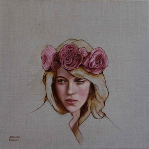 Products: Crown of Flowers 6 by New Zealand Artist, Soraya Bradley - Soraya • Bradley