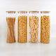 Bamboo Glass Jar 2100ml