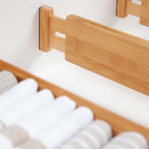 Dividers: Bamboo Drawer Divider