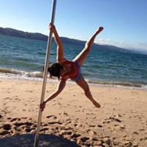 Pole  with Val - Dunedin
