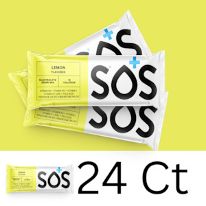 Frontpage: SOS Daily - Vitamin Enhanced Lemon 24ct Pouch