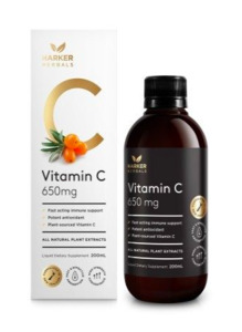 Vitamin C 650mg - Harker Herbals - SOUL Centre