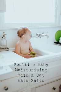 Soultime Baby: Soultime Baby-Moisturising Milk & Oat Bath Salts