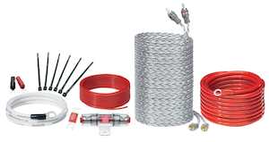 Car Audio Accessories: MTX StreetWires ZNX8K 8 AWG Amplifier Kit