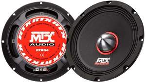 Car Audio Accessories: MTX Audio RTX Series 150W 8" Midrange Speaker - RTX84 (Each)