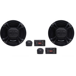 DD Audio DD-E-C6.5B 6.5" 75W 4-Ohm Component Speakers Set