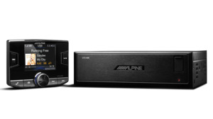 Single Din Head Unit: Alpine UTX-A09 Hi-Res Audio Digital Media Receiver IDEAL FOR CLASSIC CARS