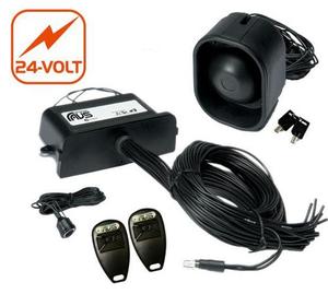 Car Alarm: Avs S5 24V 5-Star Alarm Inc Install