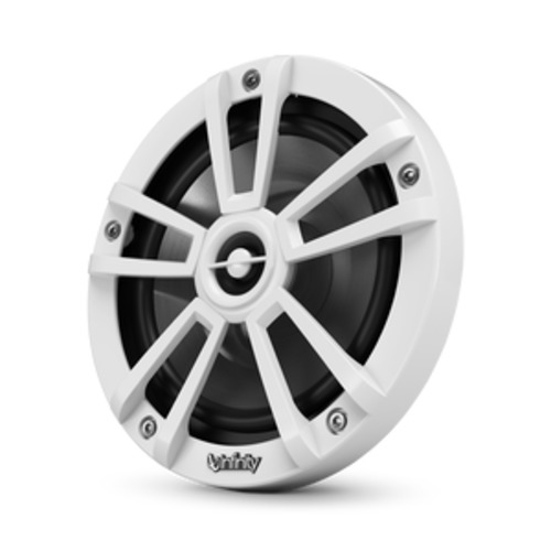 Marine Audio Accesory: Infinity INF622MLW RGB Coaxial Speakers 6.5in White