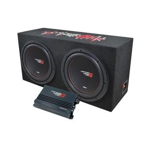 Package Deals: CERWIN VEGA XED DUAL 12" SUBWOOFER AND ENCLOSURE WITH AMPLIFIER BASSKIT PACKAGE