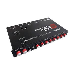 Cerwin-Vega EQ-770 7 Band Parametric Equalizer W/ Aux Input