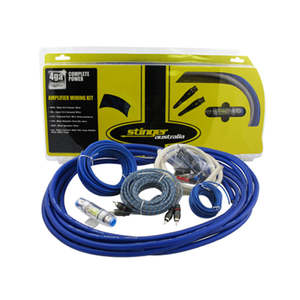 Accessory Installation: Stinger STK4 Stinger  4 Gauge Complete Wiring Kit.