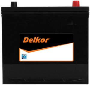 DELKOR BATTERY - CALCIUM 55D23L - CCA 550 A 55 AH SAE RHP - MAINTENANCE FREE