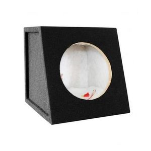 Sub Boxes: SUBWOOFER BOX FOR 10" SINGLE SUB BLACK