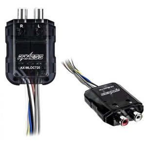 Axxess AXLOCM-80 2-Channel Adjustable Line Output Converter 40W Max Per Channel