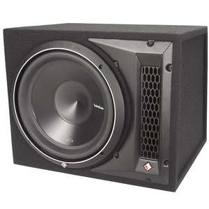 12 Inch: Rockford Fosgate P3-1X12 Punch Series 12" Loaded Enclosure 600W Rms